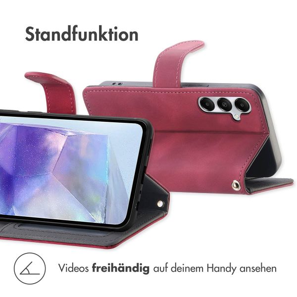 imoshion Klapphülle mit Kordel Samsung Galaxy A55 - Rot