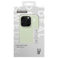 iDeal of Sweden Silikonhülle mit MagSafe Apple iPhone 16 Pro - Sage Green