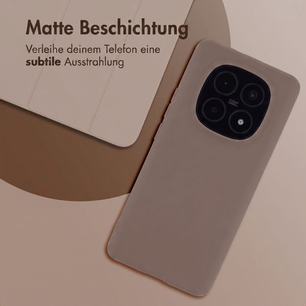 imoshion TPU Color Cover Xiaomi Redmi Note 15 Pro (4G) - Braun