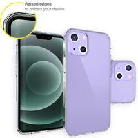 Accezz TPU Clear Cover für das iPhone 13 Mini - Transparent