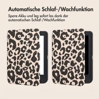 imoshion Design Klappbare Klapphülle Kobo Clara Colour / BW - Leopard