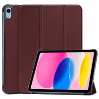 imoshion Trifold Klapphülle Apple iPad 11 (2025) 11 Zoll A16 / iPad 10 (2022) 10.9 Zoll - Bordeaux