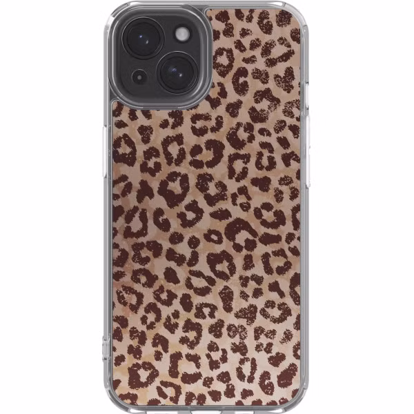 imoshion Design Hülle Apple iPhone 15 - Leopard Mood
