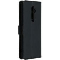 Litchi Klapphülle Schwarz für das Oppo Reno2 Z