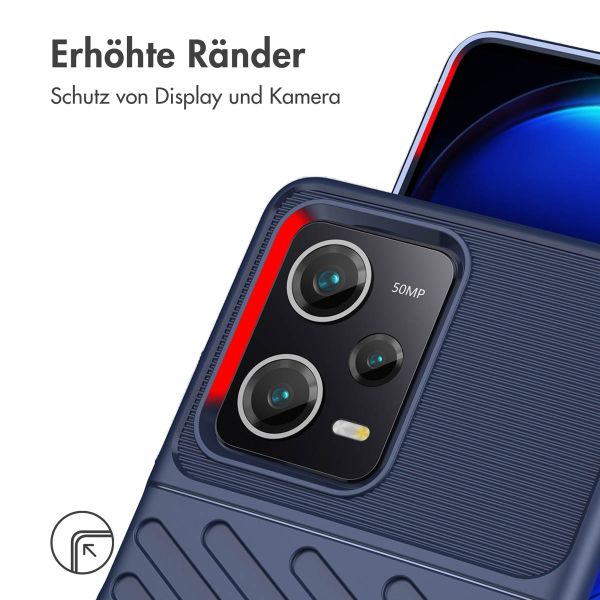 imoshion Thunder Backcover für das Xiaomi Poco X5 Pro 5G - Dunkelblau