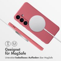 imoshion Color Back Cover mit MagSafe für das Samsung Galaxy S25 - Dusty Rose