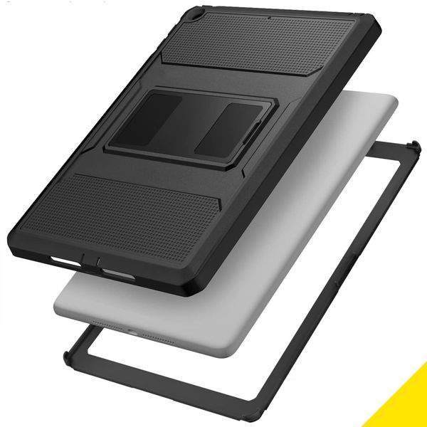 Accezz Robustes Back Case Apple iPad 6 (2018) 9.7 Zoll / iPad 5 (2017) 9.7 Zoll - Schwarz