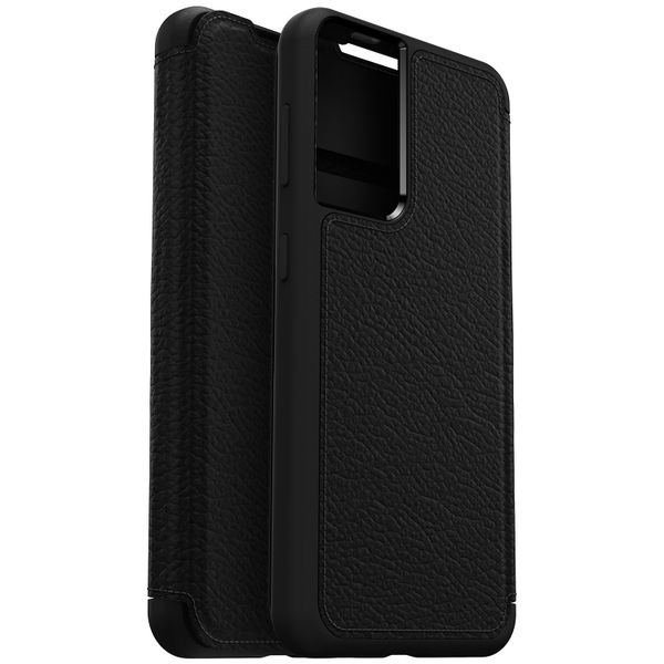 OtterBox Strada Klapphülle  für das Samsung Galaxy S21 - Schwarz