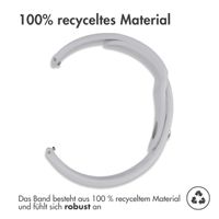 imoshion Silikon Sportarmband -   Universelle 22 mm Anschluss - Grau