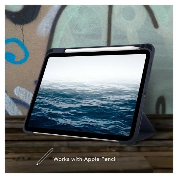 dbramante1928 Londen ICON Klapphülle Apple iPad 11 (2025) 11 Zoll A16 / iPad 10 (2022) 10.9 Zoll - Deep Water