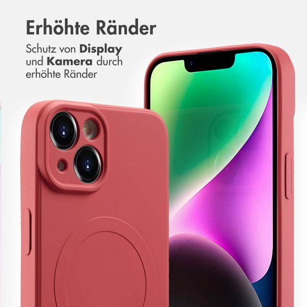 imoshion Color Back Cover mit MagSafe Apple iPhone 14 - Dusty Rose