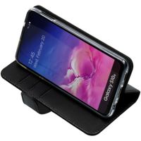 Valenta Klapphülle Classic Luxe Schwarz für Samsung Galaxy S10e