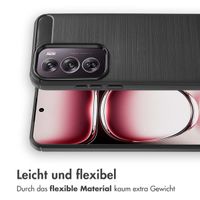 imoshion Brushed Back Cover Oppo Reno 12 Pro - Schwarz