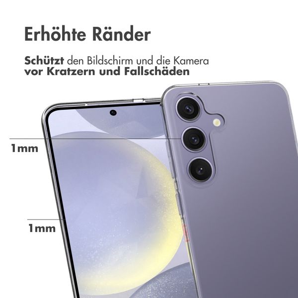 Accezz Clear TPU Backcover Samsung Galaxy S25 Plus - Transparent