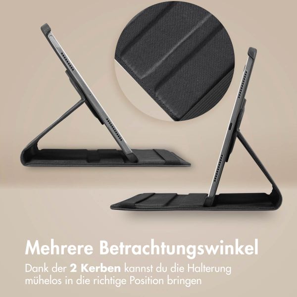 imoshion 360° drehbare Klapphülle Xiaomi Pad 7 / 7 Pro - Schwarz