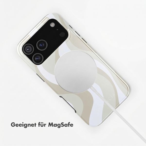 Selencia Vivid Rückabdeckung mit MagSafe Apple iPhone 18 Pro / 17 Pro - Desert Waves Beige