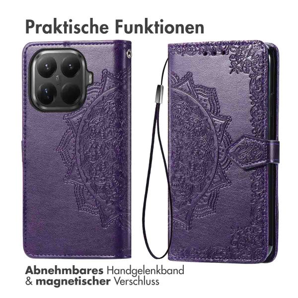 imoshion Mandala Klapphülle Xiaomi 15T Pro - Violett