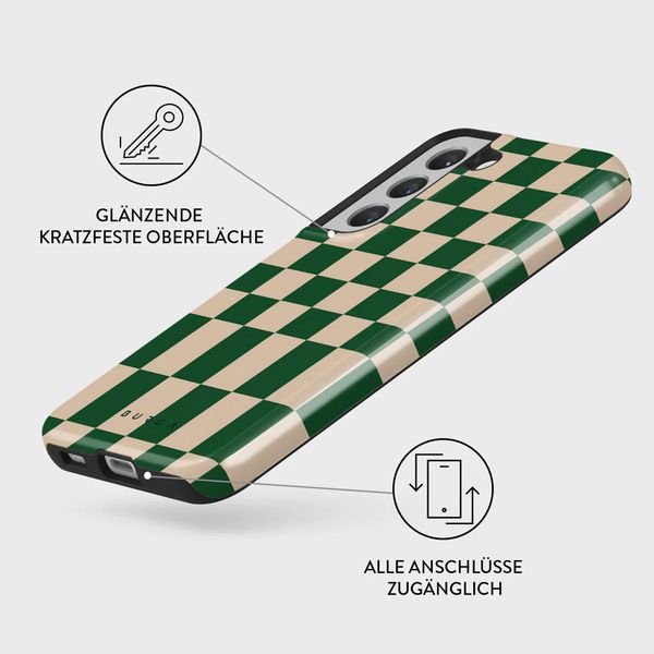 Burga Tough Back Cover für das Samsung Galaxy S22 - Ivy League