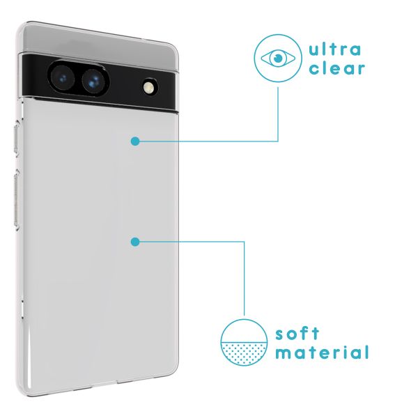 imoshion Gel Case für das Google Pixel 7a - Transparent