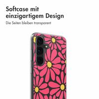 imoshion  Design Hülle für das Samsung Galaxy S24 - Dusty Rose Flowers Connect