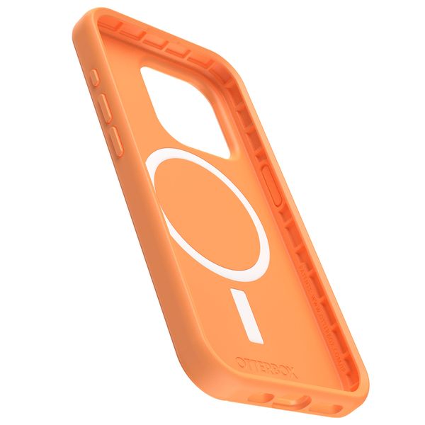 OtterBox Symmetry Backcover MagSafe für das iPhone 15 Pro - Sunset Orange