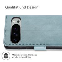 imoshion Luxuriöse Klapphülle Google Pixel 10 / 10 Pro - Hellblau