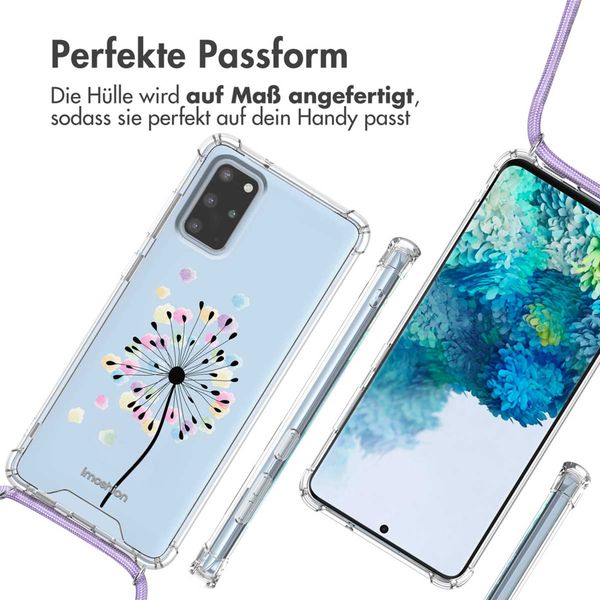 imoshion Design Hülle mit Band Samsung Galaxy S20 Plus - Sandstone Dandelion