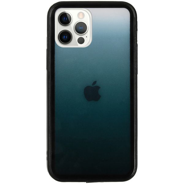 Gradient Backcover für das iPhone 12 (Pro) - Schwarz