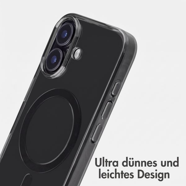 Accezz Lite Backcover mit MagSafe Apple iPhone 17 - Smokey Clear