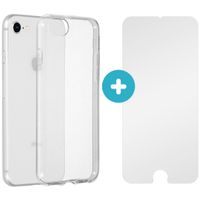 imoshion Softcase Backcover + Glass Screen Protector iPhone 8/7/6(s)