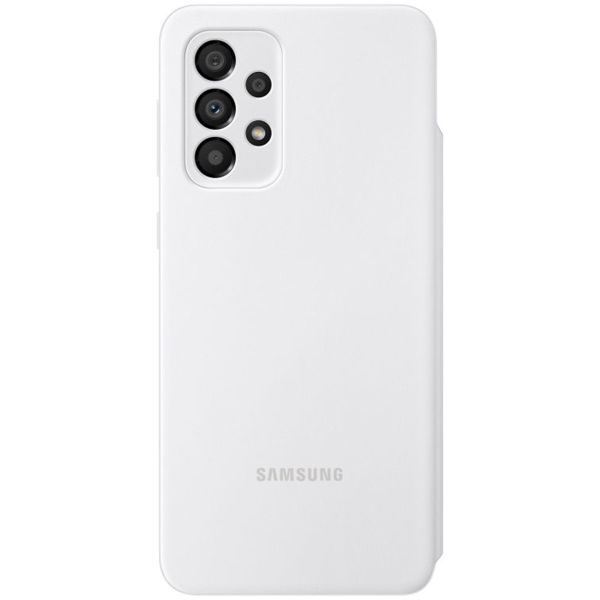 Samsung Original S View Cover Klapphülle für das Galaxy A33 - Weiß