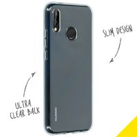 Accezz Clear TPU Backcover Huawei P20 Lite - Transparent