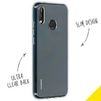 Accezz Transparentes TPU Clear Cover für das Huawei P20 Lite