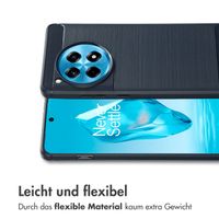 imoshion Brushed Back Cover OnePlus 12R - Dunkelblau