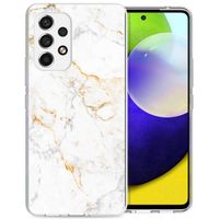 imoshion Design Hülle für das Samsung Galaxy A53 - White Marble