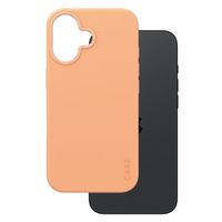 CARE by PanzerGlass Fashion Back Cover MagSafe für das iPhone 16 - Peachy