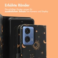 imoshion Design Klapphülle für das Motorola Moto G04 / G24 - Sky Black