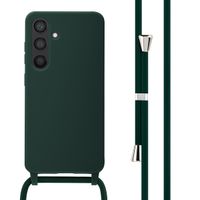 imoshion SilikonHülle mit Band Samsung Galaxy S24 - Dunkelgrün