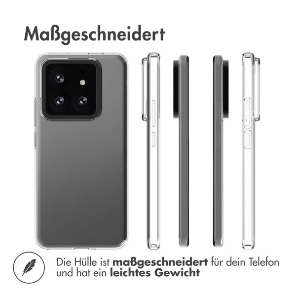 Accezz Clear TPU Backcover Xiaomi 14 Pro - Transparent