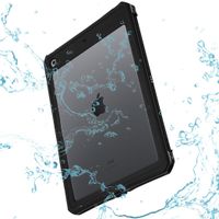 Redpepper Waterproof Backcase Apple iPad 9 (2021) 10.2 Zoll / iPad 8 (2020) 10.2 Zoll / iPad 7 (2019) 10.2 Zoll - Schwarz