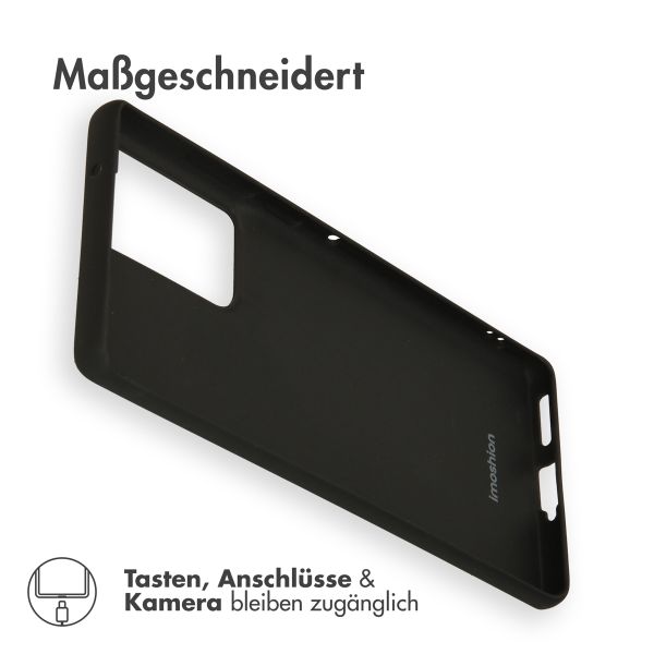 imoshion TPU Color Cover Motorola Edge 50 Fusion - Schwarz