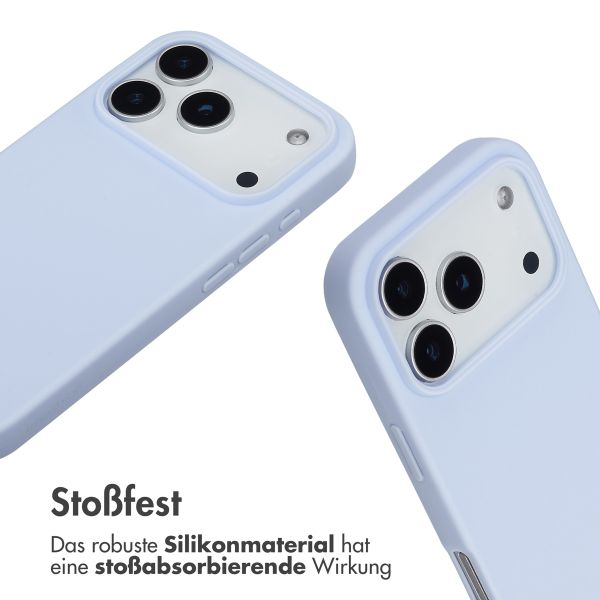 imoshion SilikonHülle mit Band Apple iPhone 17 Pro - Violett