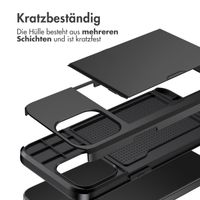 imoshion Backcover mit Kartenfach Apple iPhone 13 Mini - Schwarz