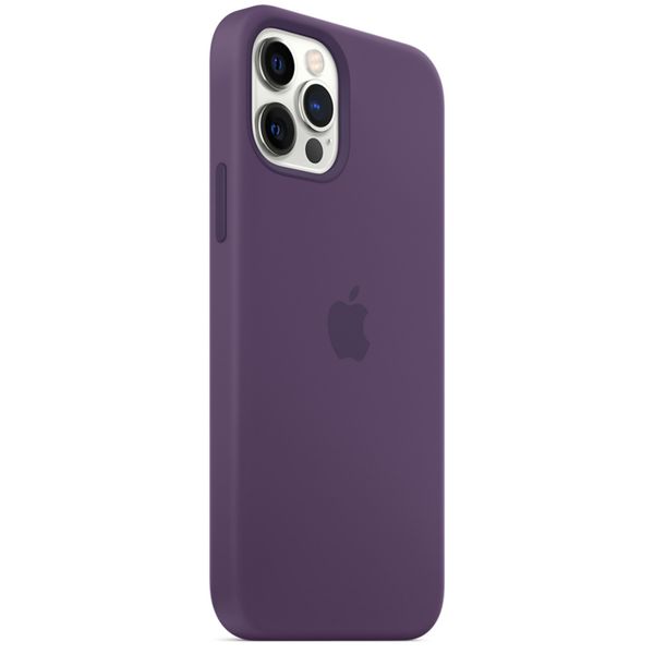 Apple Silikon-Case MagSafe iPhone 12 Pro Max - Amethyst