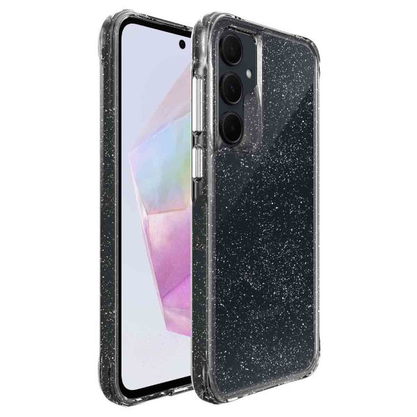 imoshion Klare Glitter Backcover Samsung Galaxy A35 - Silber