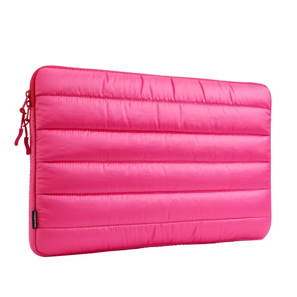 imoshion Puffer Laptop Hülle 15-16 Zoll - Laptop Sleeve - Hot Pink