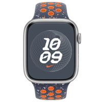 Apple Nike Sport Armband für das  Apple Watch Series 1 t/m 11 / SE / Ultra (44/45/46/49 mm) - Größe M/L - Blue Flame