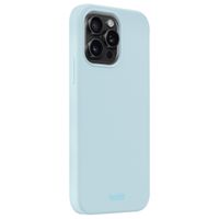 Holdit Silicone Case Apple iPhone 15 Pro Max - Mineral Blue