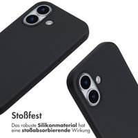 imoshion SilikonHülle mit Band Apple iPhone 17 - Schwarz