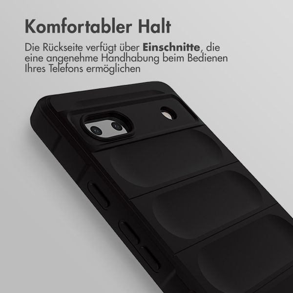 imoshion EasyGrip Back Cover für das Google Pixel 6a - Schwarz